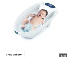 baby bath3-in-1 digital baby bath, Ergonomic tub, thermometer and scales