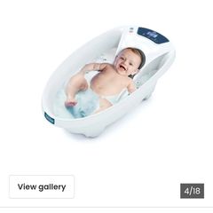 baby bath3-in-1 digital baby bath, Ergonomic tub, thermometer and scales