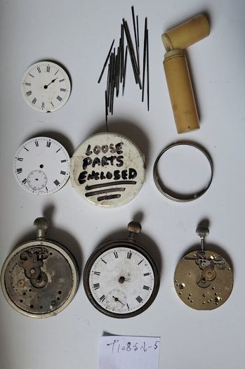 Lot of Antique Pocket Watches & Parts for repair incl. Audemars Piquet & Co.