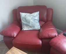 3 seater couch with 2 armchairs