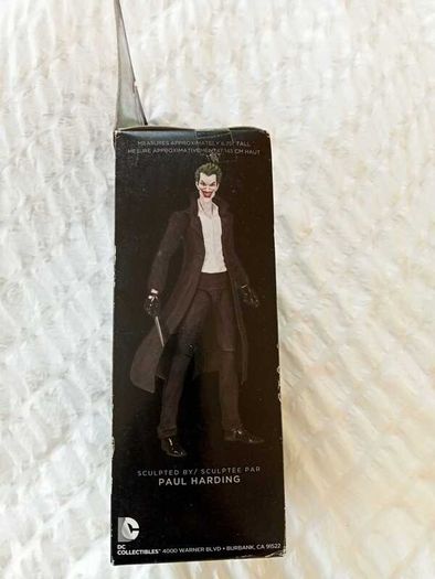 DC Collectibles New 52 Super-Villains The Joker Action Figure - Brand New Sealed