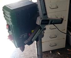 Pedestal bench drill