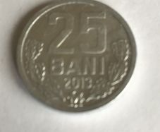 2013 Moldova coin 25 Bani