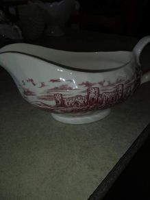 British Hostess Tableware Olde Country Castles Gravy Boat