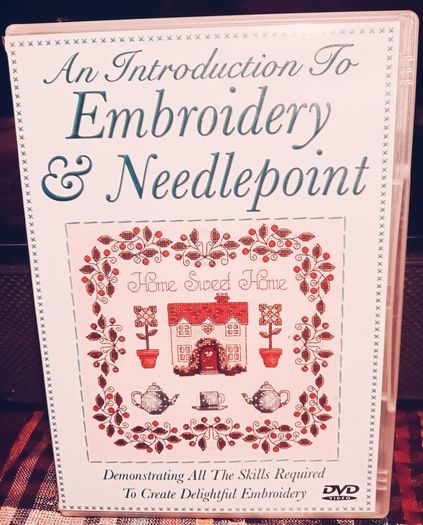 An Introduction To Needlepoint And Embroidery DVD.