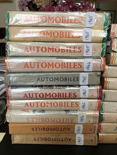 Observers Books. 'Automobiles' and later editions titled 'Cars'
