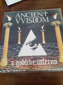 ANCIENT VVISDOM (ANCIENT WISDOM): A Godlike Inferno LP - (US limited grey marbled pressing 2012)