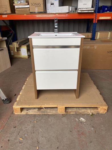 vanity floor mounted