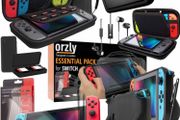 Essentials Pack for Nintendo switch Case &amp; Screen Protector (NOT OLED Model), Grip Case, Games Holder, Headphones - Classic (FREE POSTAGE)