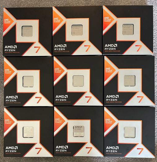 Amd Ryzen 7 9800X3D Brand New