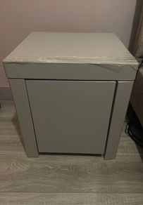 Bedside Locker / TV Unit Grey