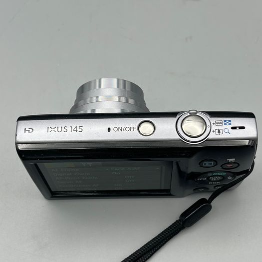 Canon IXUS 145 16MP Digital Camera Black - Boxed - Full Kit