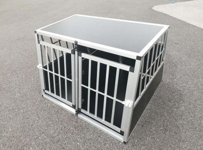 Aluminium Transportation Box For Dogs Car Transport