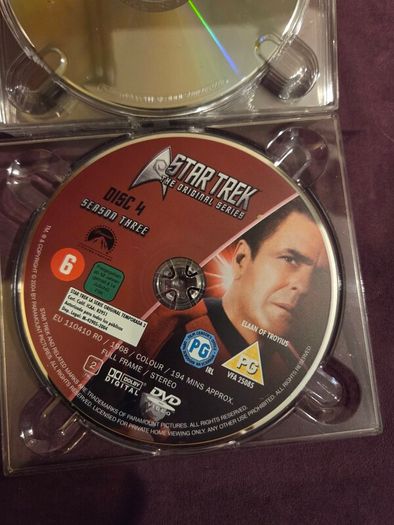 Star Trek Original series DvD Collectors Edition Season 3