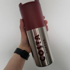 Costa Coffee Thermal cup thermo mug large 450ml NEW