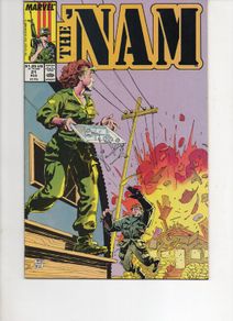 The Nam #21 The Wounded Medic 1984 Marvel Comic
