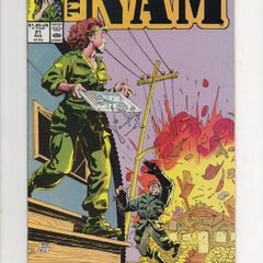 The Nam #21 The Wounded Medic 1984 Marvel Comic