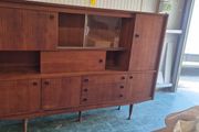 Mid Century Teak Highboard