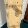 Antique Estate Made Vernacular pine Coat rack Image 4