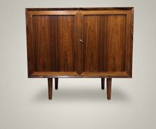 1960s Lyby Mobler Danish Compact Sideboard in Rosewood