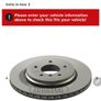 Rear Brake Discs BMW 3-Series e46 Image 2