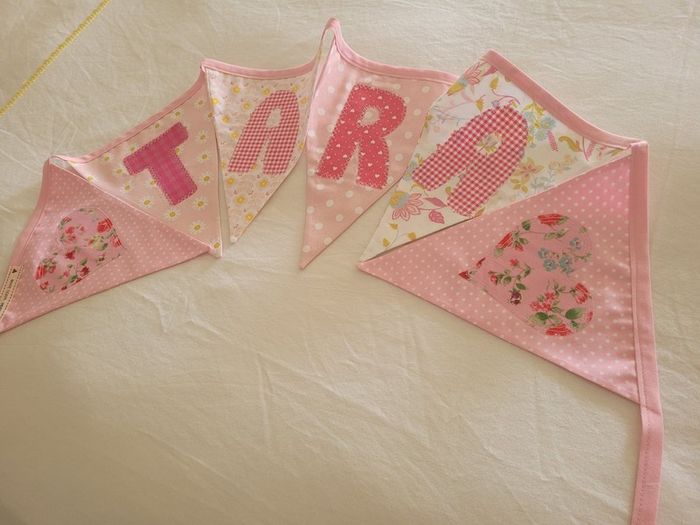 Beautiful Vintage Style Buntings Girl/boy