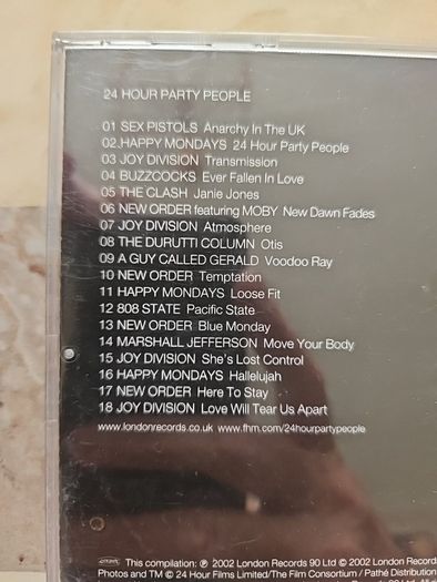 24 Party People CD Soundtrack
