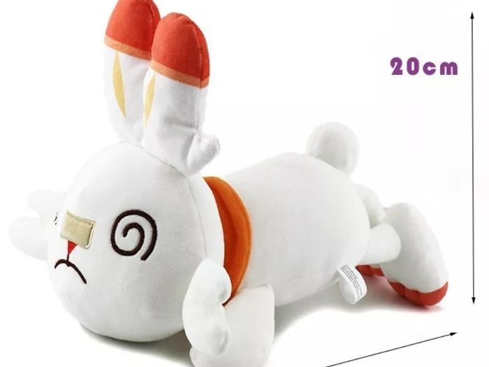 Pokemon Scorbunny H 20cm L 28cm tired eyes plush 2 for 30