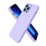 Liquid Silicone Shockproof Case For iPhone 13 Pro Max Luxury Soft Phone Cover Purple New - FHT4IP13PMLK Image 2