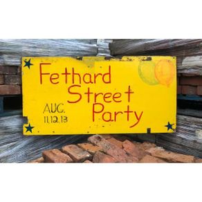 Fethard Street Party Sign  KAS212