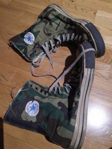 converse high top men's trainers
