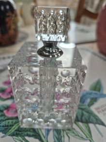 Galway crystal fine living scent bottle