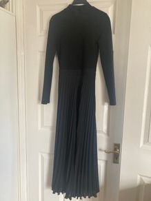 black Zara dress