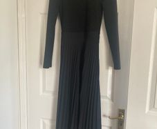 black Zara dress