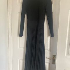 black Zara dress