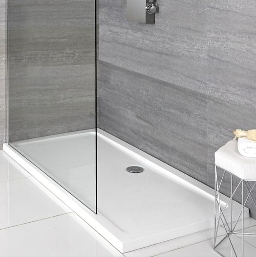 1700 x 700 shower tray low profile