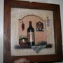 Arister Gifts Wine Shadow Box Wall Hanging Rustic Kitchen Decor 3D With Plaque Image 6