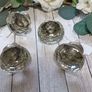 4 cut glass drawer / door knobs bnwt Image 4