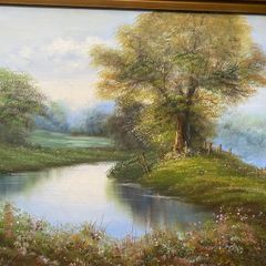 painting  Landscape by Liam Jones, a listed Irish artist