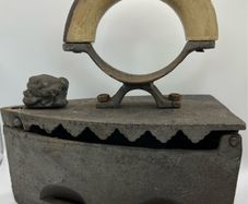 antique coal iron
