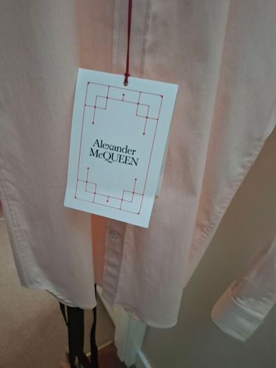 Alexander McQueen Harnness Shirt Salmon