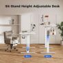 Electric Standing Desk, 100 x 60 cm Height Adjustable Sit Stand Desk Image 6