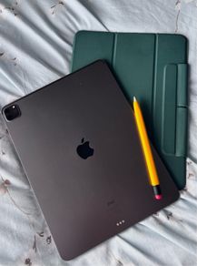 Apple iPad Pro 12.9 4th Gen 2020 128GB + Apple Pencil 2 + Case + Pencil Sleeve