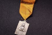 Vintage Dutch National Pilgrimage Medal - Lourdes