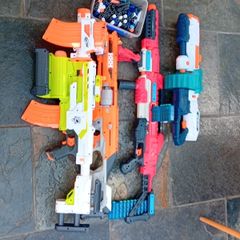 toy nerf gun collection