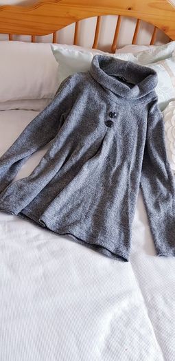 Luca Vanucci Knit Grey Jumper - Size 10