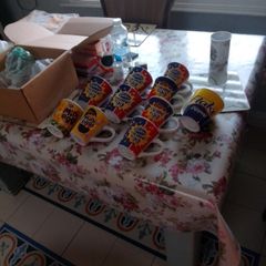 10 x various cadbury creme egg mini eggs flake mugs,retired