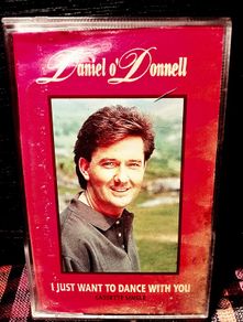 1992. Daniel O' Donnell. I Just Want To Dance With You. Cassette Tape Single.