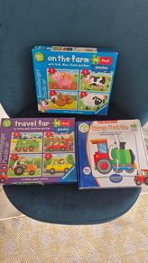 3pcs Kids First Puzzles Bundle