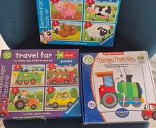 3pcs Kids First Puzzles Bundle